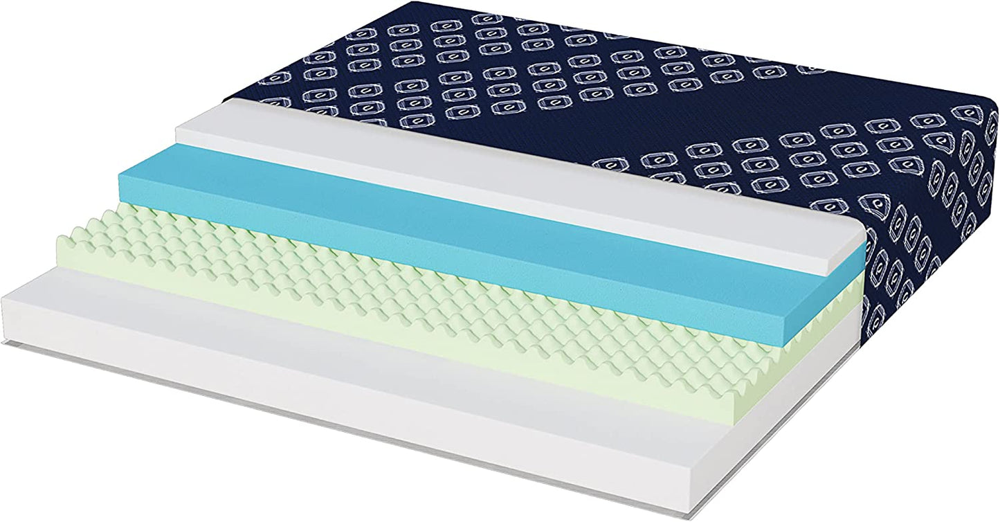Quality Detail Ice Core North Gel King Size 14 Inch Cool Soft Foam Mattress