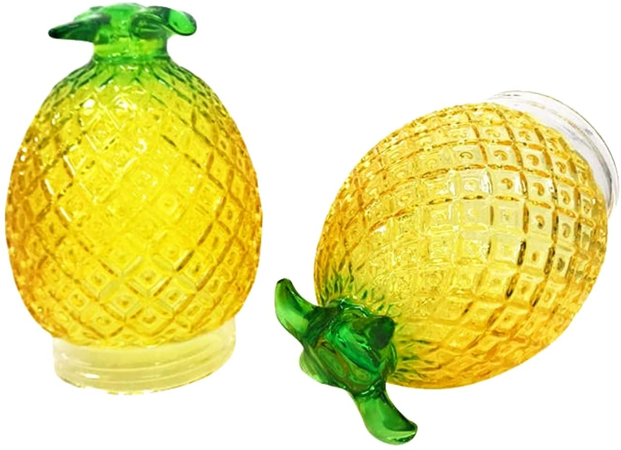 Pineapple Yellow Hookah 15” Metal Infuser