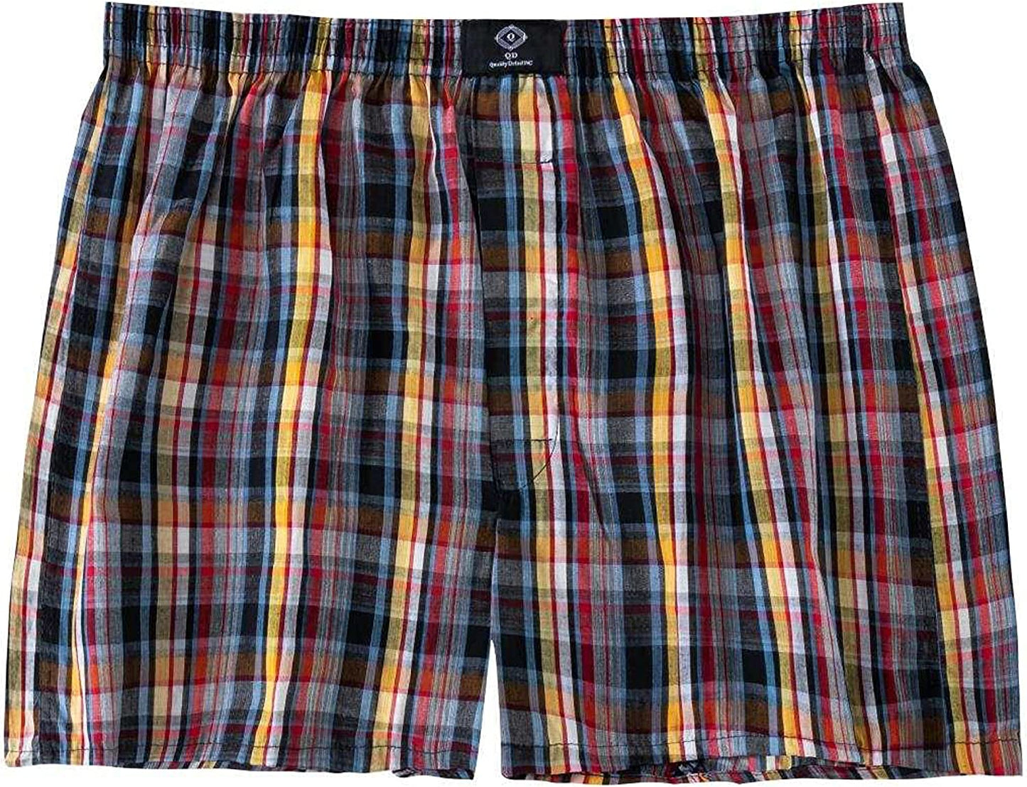 QD 100% Cotton European 3 XL / US XL Woven Boxers Loose Fit