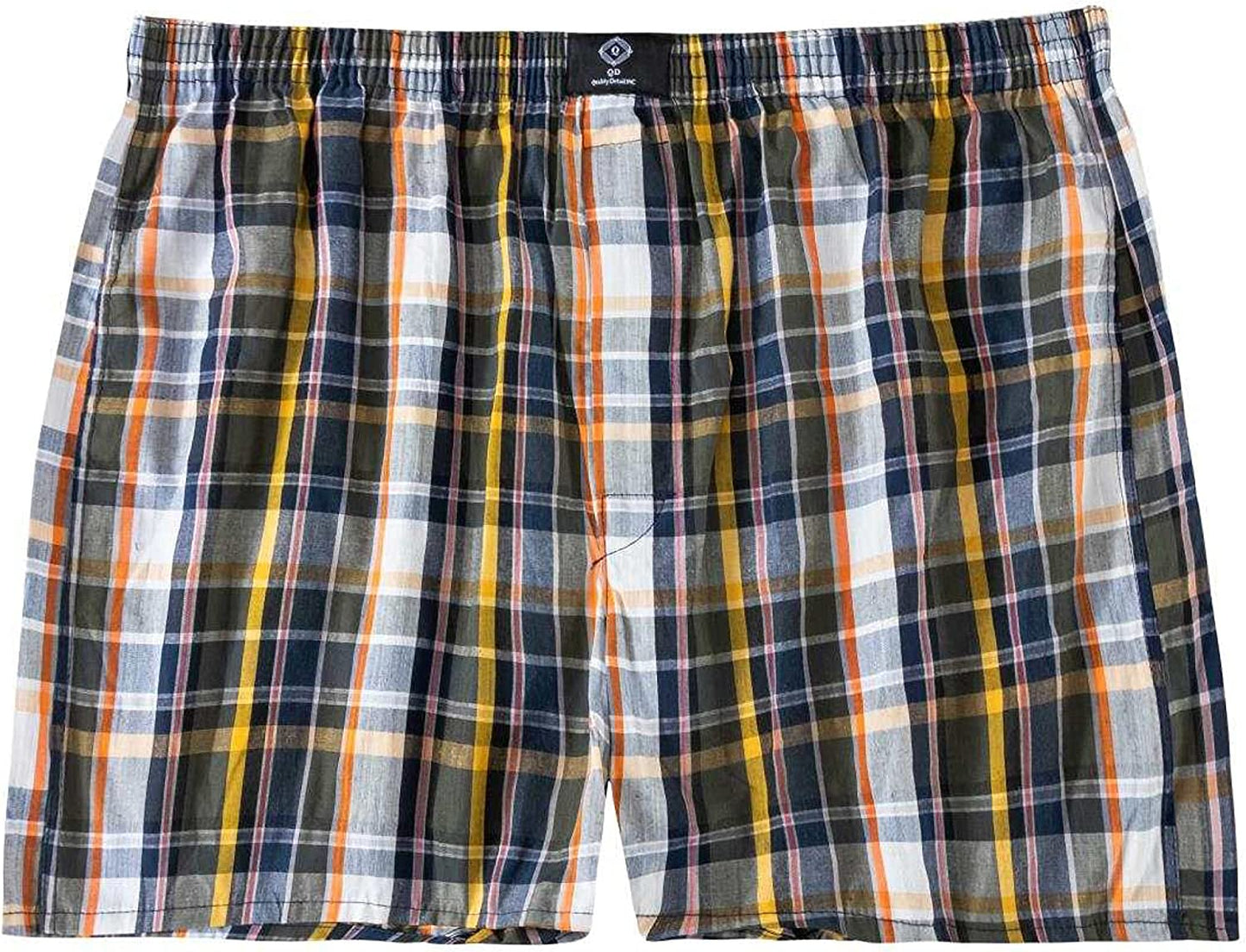 QD 100% Cotton European 3 XL / US XL Woven Boxers Loose Fit
