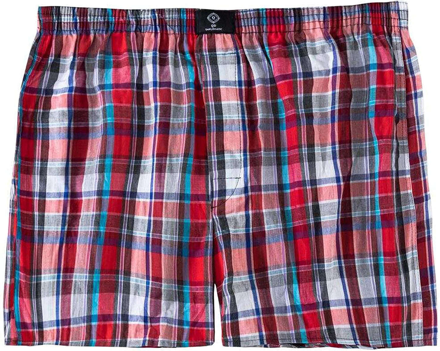 QD 100% Cotton European 3 XL / US XL Woven Boxers Loose Fit