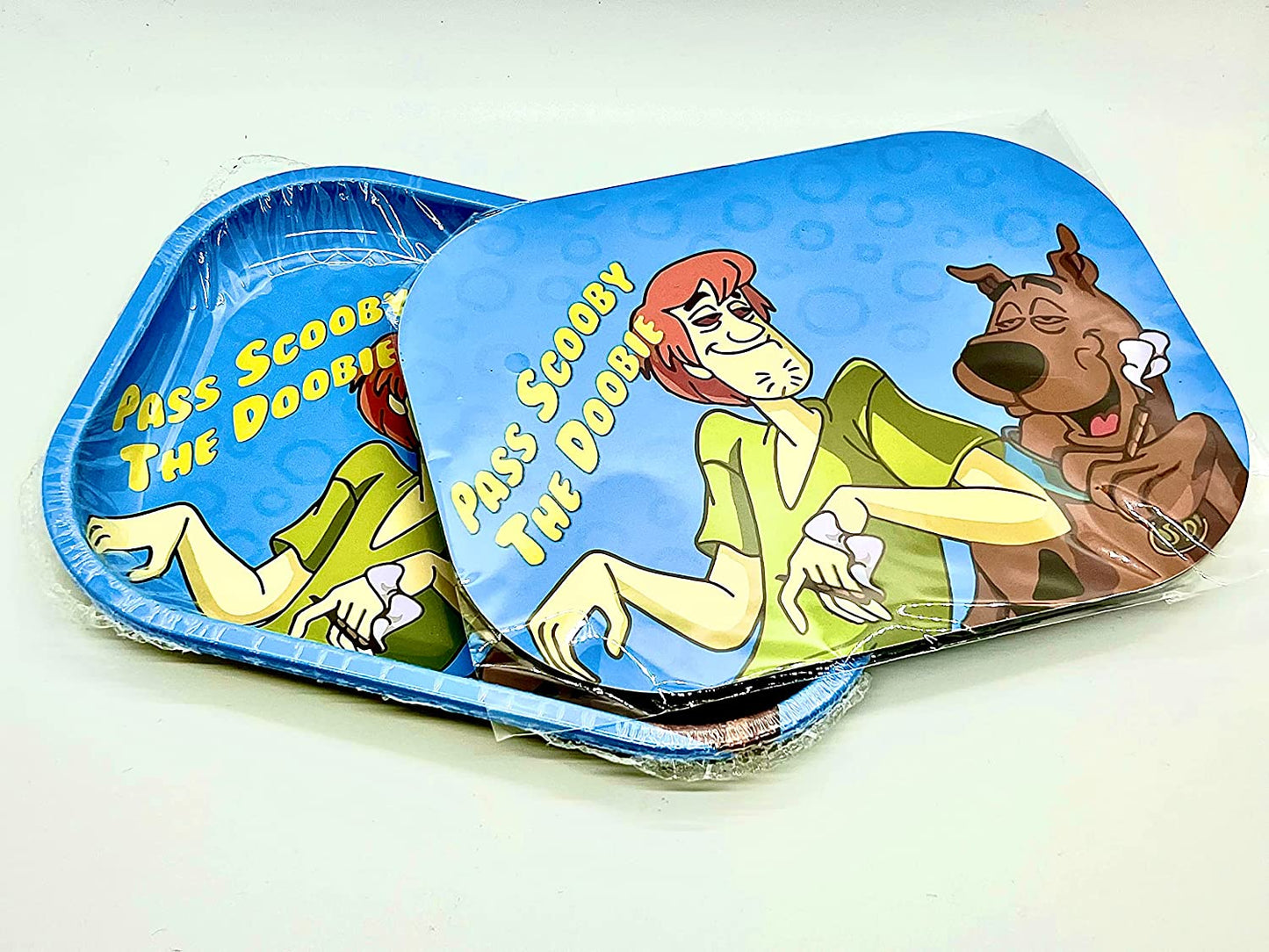 Legendary Comedy Container 7" x 5" Contains 1 Premium Metal Rolling Tray with Magnetic Lid Set Perfect Backpack Size for On The Go and Discrete.