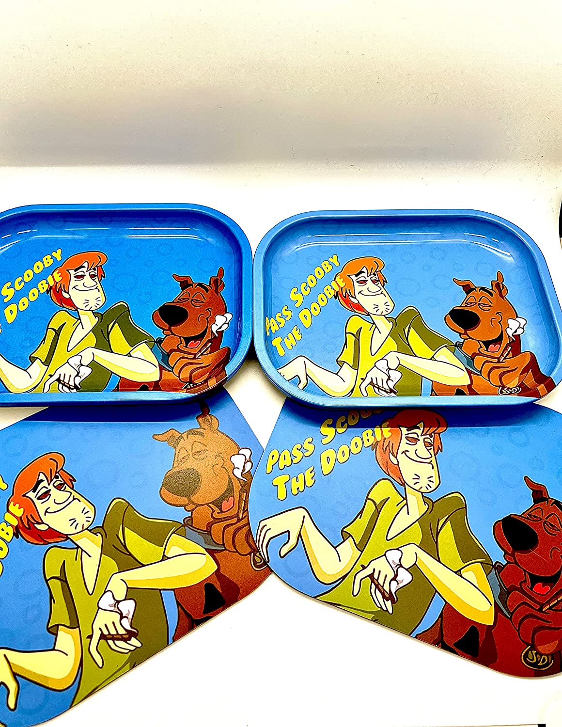 Legendary Comedy Container 7" x 5" Contains 1 Premium Metal Rolling Tray with Magnetic Lid Set Perfect Backpack Size for On The Go and Discrete.