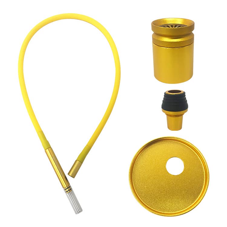 Pineapple Yellow Hookah 15” Metal Infuser