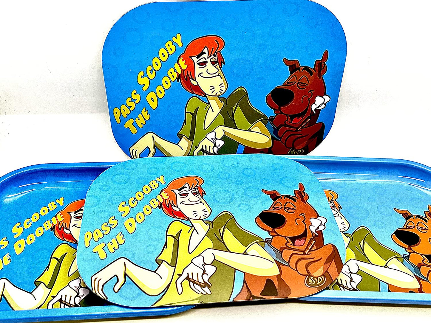 Legendary Comedy Container 7" x 5" Contains 1 Premium Metal Rolling Tray with Magnetic Lid Set Perfect Backpack Size for On The Go and Discrete.