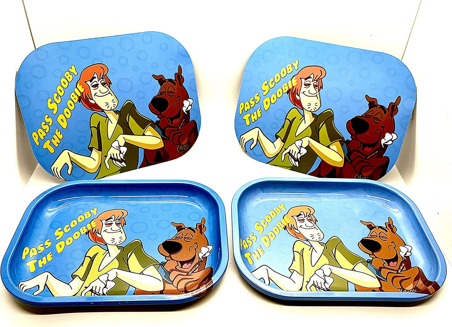 Legendary Comedy Container 7" x 5" Contains 1 Premium Metal Rolling Tray with Magnetic Lid Set Perfect Backpack Size for On The Go and Discrete.